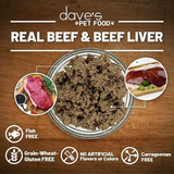Dave's Naturally Healthy 95% Beef & Beef Liver Paté 5.5oz