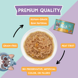Love Nala Flake Chicken Pumpkin in Broth 2.8oz