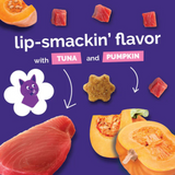 Fruitables Tuna Pumpkin Crunchy Cat Treat 2.5oz