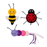 Fringe Living The Bug Life Cat Toys 3pk