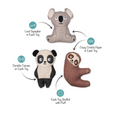 Fringe Cuddle Buddies Mini Toy Set of 3