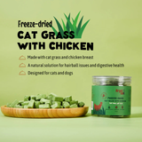 Arya Sit Freeze Dried Cat Grass with Chicken