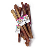 Natural Dog Jumbo Bully Sticks Odor Free 12in Bulk