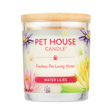 Pet House Candles Water Lilies