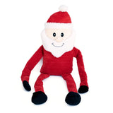 Zippy Paws Holiday Crinkle Santa Jumbo