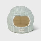 Petshop Block Stripe Dusty Sage Hut