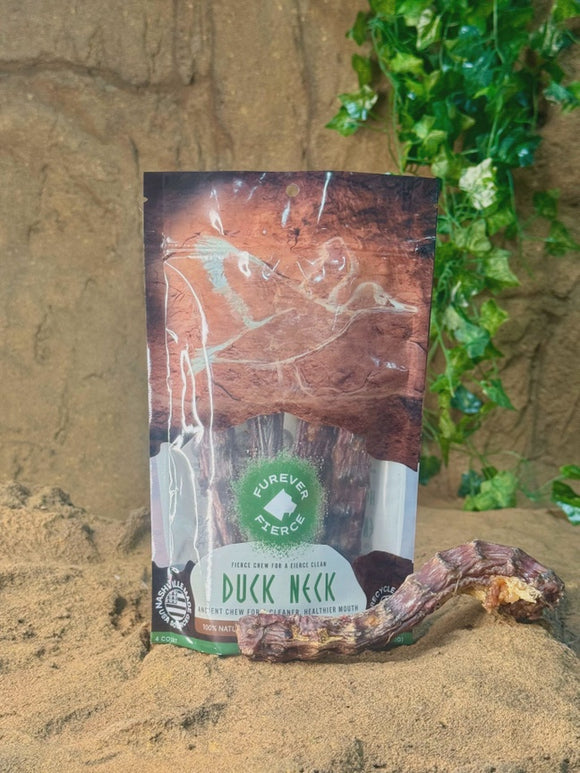Furever Primal Duck Neck 4pk
