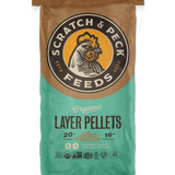 Scratch & Peck Organic Layer Pellets 35lb *SO*