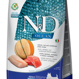 Farmina K9 N&D Ocean Salmon, Cod, Cantaloupe Adult Mini 15.4lb