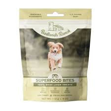 Badlands Superfood Beef Liver Bites 4oz*