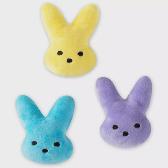 Chillin With Some Bunnies 3 pack Small Dog Toy Set