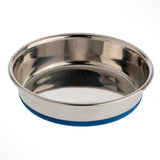 OurPets Rubber Bonded Stainless Cat Dish 8z .75cup