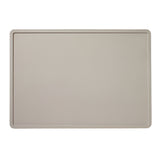 Beige baking tray on a white background