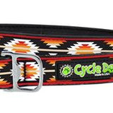 Cycle Dog Metal Latch Camp Fire Blanket Red/Blk Collar