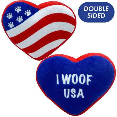 Lulubelles Power Plush Paws & Stripes Heart