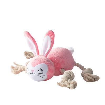 Fringe No Bunny Compares Plush Dog Toy