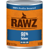 Rawz K9 Cans 96% Salmon 12.5oz