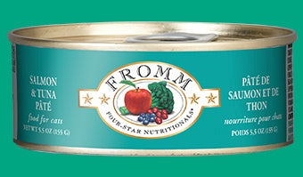 Fromm 4 Star Cat Cans Salmon/Tuna Pate