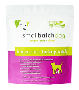 Small Batch K9 Freeze Dried Turkey Sliders 14oz*