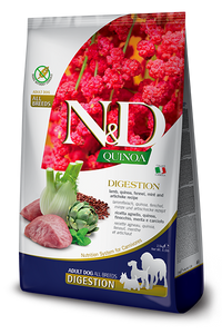 Farmina N&D K9 GF Quinoa Digestion Lamb Med/Maxi