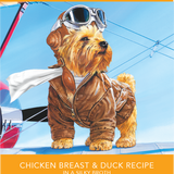 Rawz K9 Aujou Shredded Chicken Duck 2.46oz PCH
