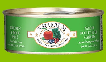 Fromm 4 Star Cat Cans Chicken/Duck Pate