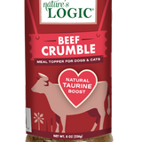 Nature's Logic Beef Crumble Topper 8oz