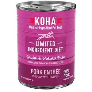 KOHA Dog GF LID 90% Pork 13oz*