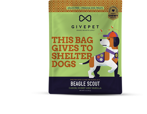 Give Pet GF Beagle Scout Soft Treat 6oz*