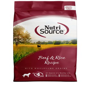 NutriSource Beef Brown Rice Dog
