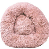 Pet Life Nestler Plush Soft Round Bed Pink*