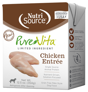 Purevita Dog Grain Free Chicken Entree 12.5oz*