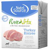 Purevita Dog Grain Free Turkey Entree 12.5oz*