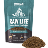 KOHA Dog/Cat GF Freeze Dry Topper Elk 8oz
