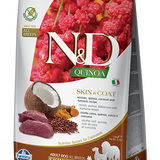 Farmina N&D K9 GF Quinoa Skin Coat Venison