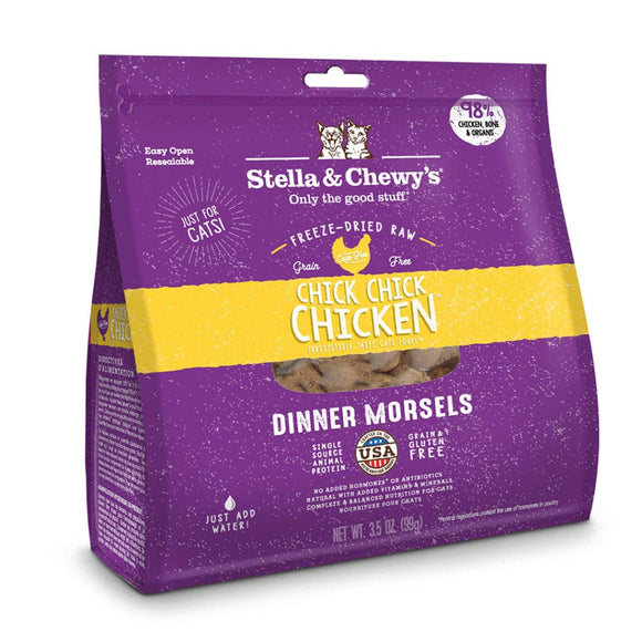 Stella & Chewy's Cat Freeze Dry Chicken Dinner Morsels 8oz*