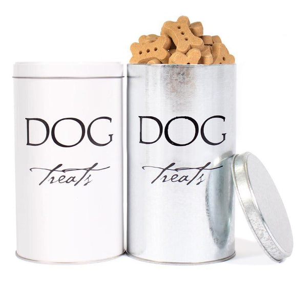 Harry Barker Classic Treat Canister Silver