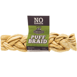 Redbarn Puff Beef Esophagus Braid SM/MD*