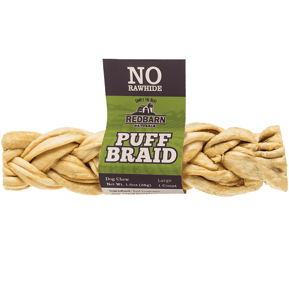 Redbarn Puff Beef Esophagus Braid SM/MD*