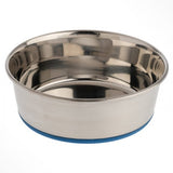 OurPets Rubber Bonded Stainless Bowl 3qt 11cup