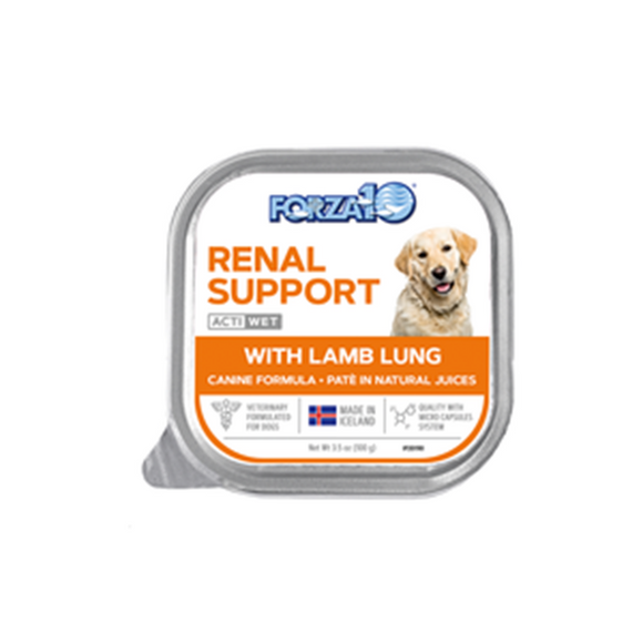 Forza 10 Dog Acti-Wet Kidney Renal Lamb 3.5oz *SO*