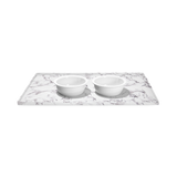 Pet Food Mat Marble